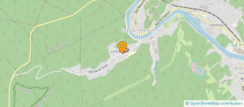 localisation de l'entreprise MADAME MAREVA CLAUDINE MAROT  BOGNY-SUR-MEUSE