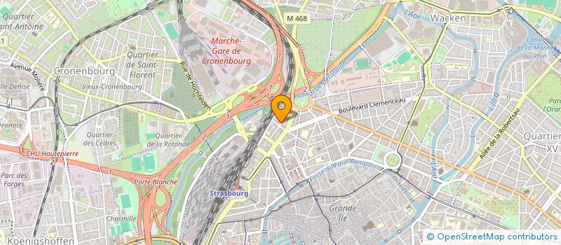 localisation de l'entreprise MADAME MAREVA DDESISLAVA à STRASBOURG