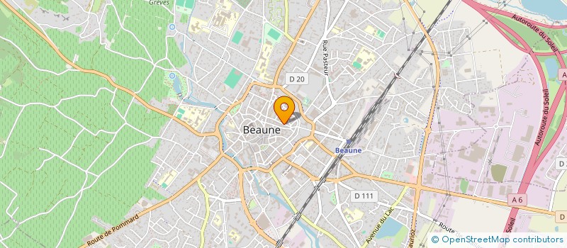 localisation de l'entreprise MADAME MAREVA DOLYMNYJ à BEAUNE