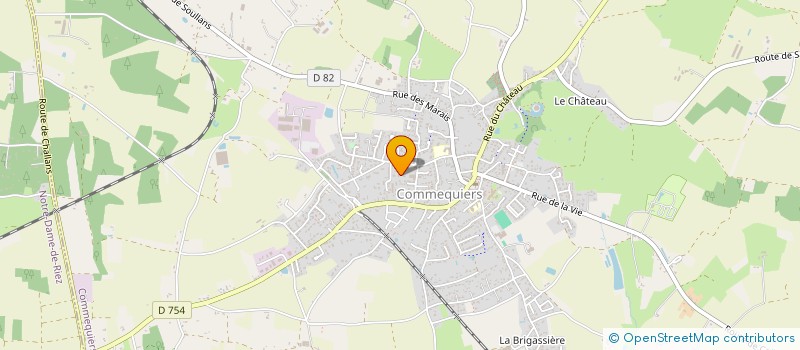 localisation de l'entreprise MADAME MAREVA GILLET  COMMEQUIERS