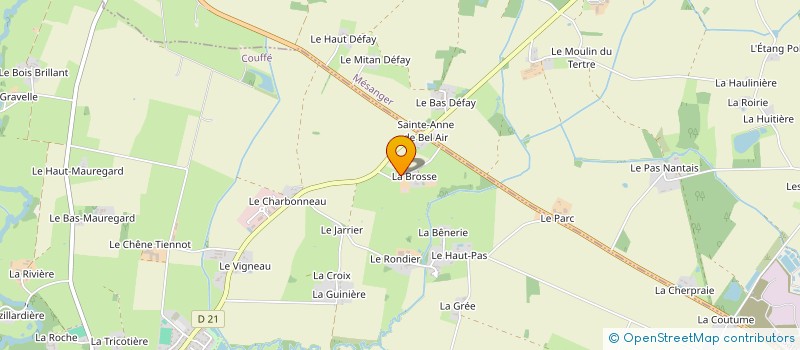 localisation de l'entreprise MADAME MAREVA HODE  COUFFE