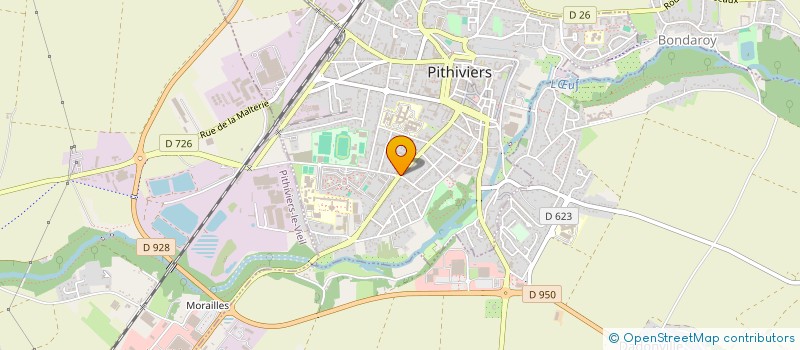 localisation de l'entreprise MADAME MAREVA NICOLAS à PITHIVIERS