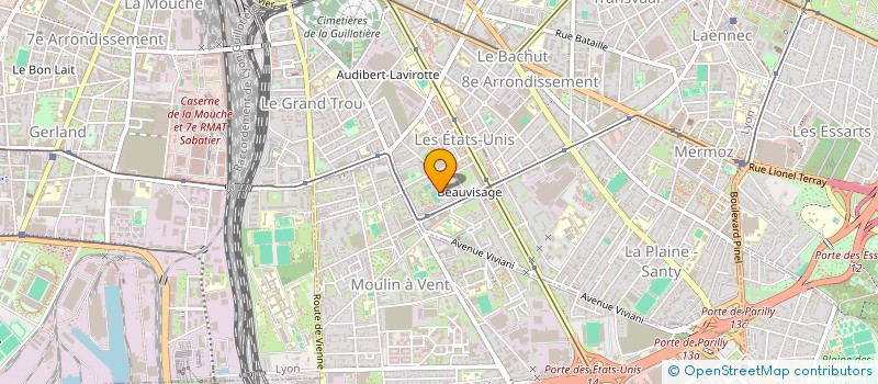 localisation de l'entreprise MADAME MAREXI KANTSASVILI  LYON