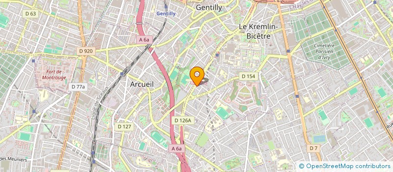 localisation de l'entreprise MADAME MARGALIDA DOS SANTOS  PARIS