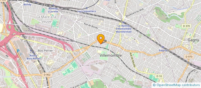 localisation de l'entreprise MADAME MARGALITH ILLOUZ à VILLEMOMBLE