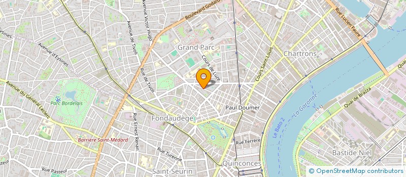 localisation de l'entreprise MADAME MARGARET ALES COWLEY  BORDEAUX