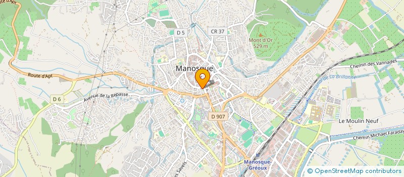 localisation de l'entreprise MADAME MARGARET ANTONORSI à MANOSQUE