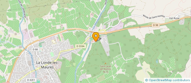 localisation de l'entreprise MADAME MARGARET ARMSTRONG  LA LONDE-LES-MAURES