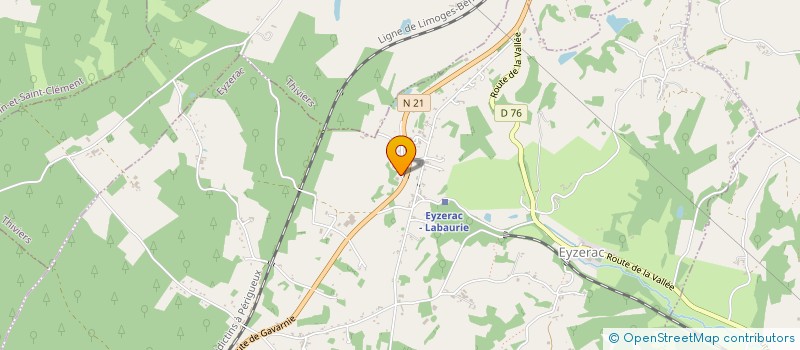 localisation de l'entreprise MADAME MARGARET BRADY  EYZERAC