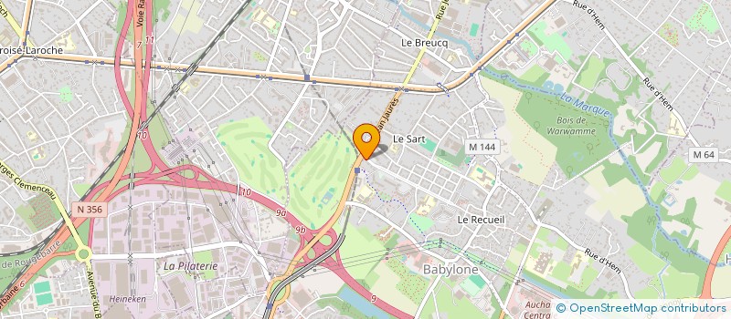 localisation de l'entreprise MADAME MARGARET FIORENTINI à VILLENEUVE-D'ASCQ