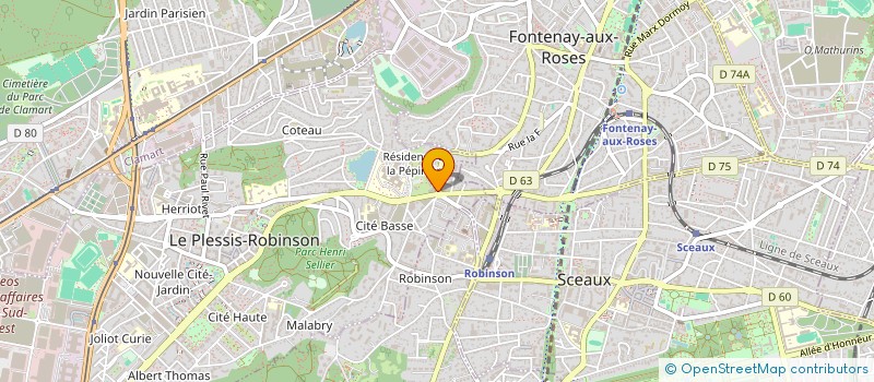 localisation de l'entreprise MADAME MARGARET FOSTER à LE PLESSIS-ROBINSON
