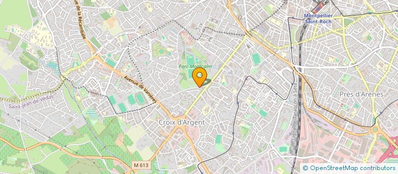 localisation de l'entreprise MADAME MARGARET GRIFFITHS à MONTPELLIER