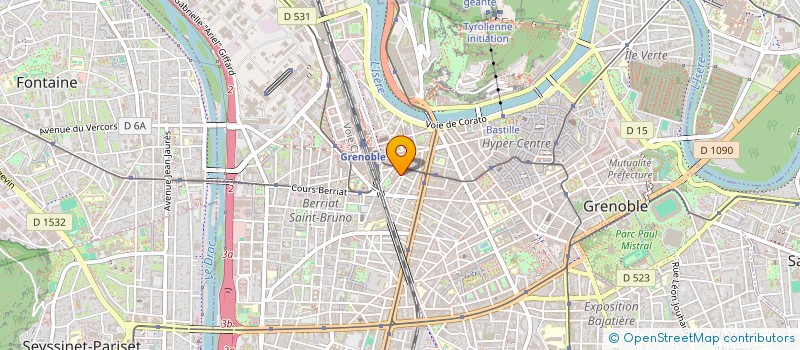 localisation de l'entreprise MADAME MARGARET MOKA  GRENOBLE