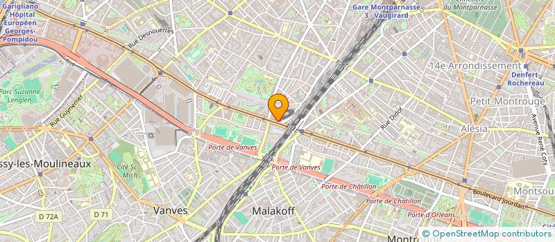 localisation de l'entreprise MADAME MARGARET NORMANYO  PARIS