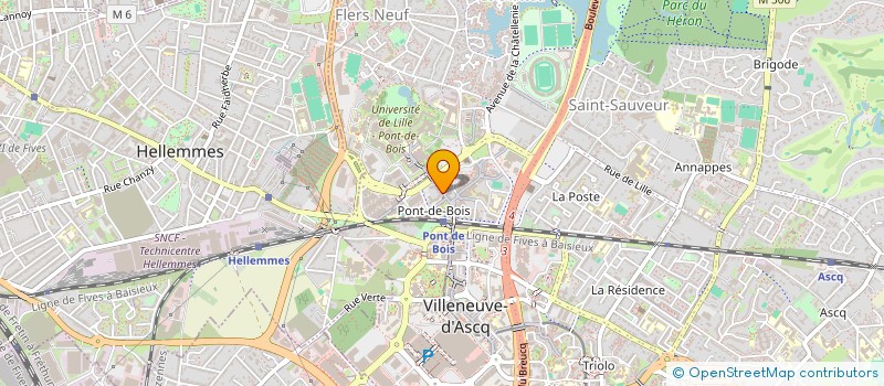 localisation de l'entreprise MADAME MARGARET PIRAN  VILLENEUVE-D'ASCQ