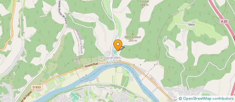 localisation de l'entreprise MADAME MARGARET THION  SAINT-PIERRE-LAFEUILLE