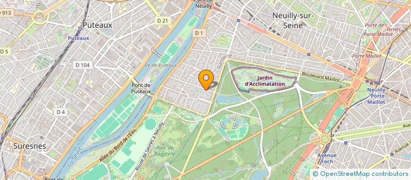 localisation de l'entreprise MADAME MARGARET VAN CLEVE à NEUILLY-SUR-SEINE