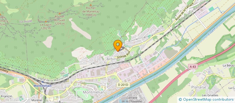 localisation de l'entreprise MADAME MARGARETA-LORENA MOLDOVAN  ARBIN