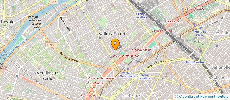 localisation de l'entreprise MADAME MARGARETH CASTILLO à LEVALLOIS-PERRET