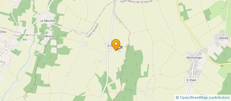 localisation de l'entreprise MADAME MARGARETH DEGRAVE  LA TREMBLADE