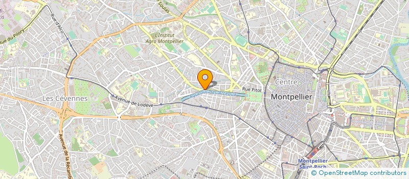 localisation de l'entreprise MADAME MARGARETH MICHEL à MONTPELLIER
