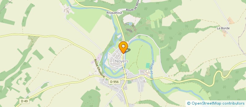 localisation de l'entreprise MADAME MARGARETHA CLUYSENAER  NOYERS