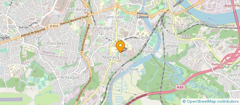 localisation de l'entreprise MADAME MARGARETHA PRASELA  BAYONNE