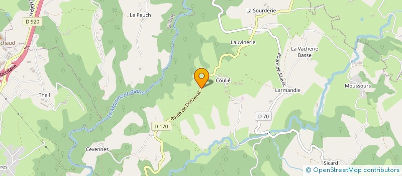 localisation de l'entreprise MADAME MARGARETHA SNELDER à SAINTE-FEREOLE