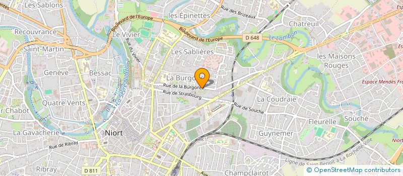 localisation de l'entreprise MADAME MARGARETHA VAN HEES à NIORT