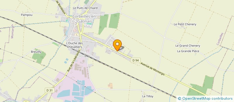 localisation de l'entreprise MADAME MARGARIDA ANDRADE RODRIGUES à CORBEILLES
