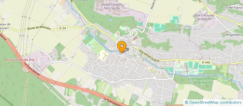 localisation de l'entreprise MADAME MARGARIDA DE SOUSA  MARCOUSSIS