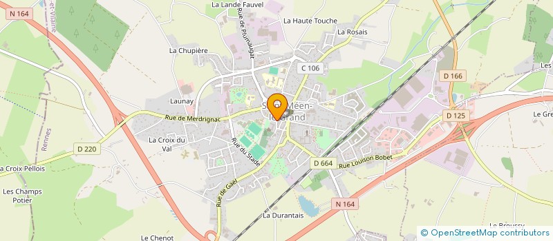 localisation de l'entreprise MADAME MARGARIDA ENOQUE SIMBINE  SAINT-MEEN-LE-GRAND