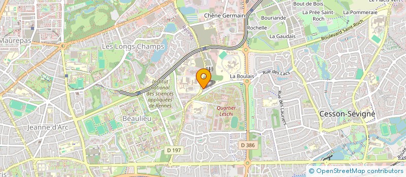 localisation de l'entreprise MADAME MARGARITA ASADULAEVA  CESSON-SEVIGNE