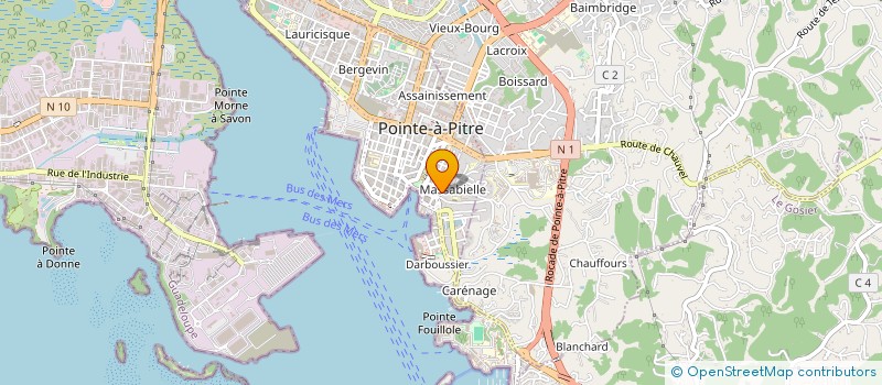 localisation de l'entreprise MADAME MARGARITA-DEL-CARMEN JACQUEZ à POINTE A PITRE