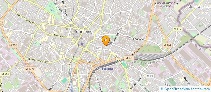 localisation de l'entreprise MADAME MARGARITA FOMINA à TOURCOING