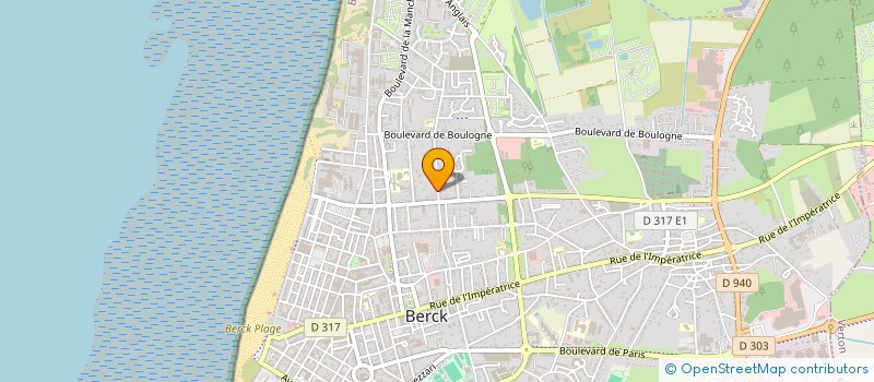 localisation de l'entreprise MADAME MARGARITA HOURDOUILLIE à BERCK