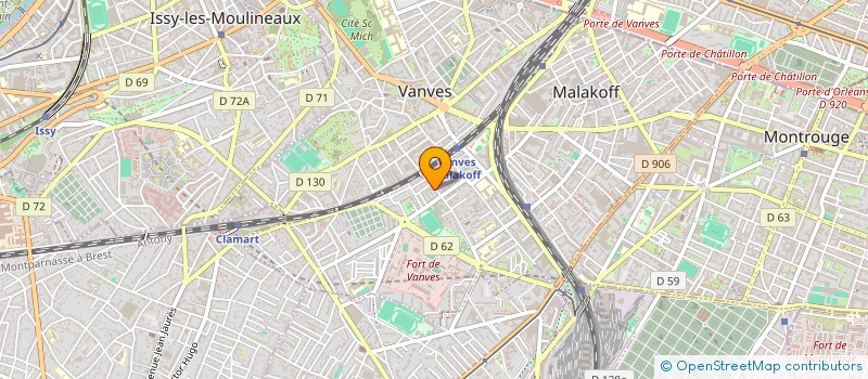 localisation de l'entreprise MADAME MARGARITA IVAKINA à MALAKOFF