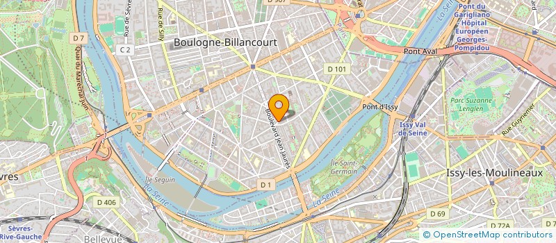 localisation de l'entreprise MADAME MARGARITA KARMANOVSKAYA à BOULOGNE-BILLANCOURT