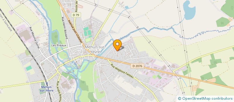 localisation de l'entreprise MADAME MARGARITA KOZLOVA  MEHUN-SUR-YEVRE