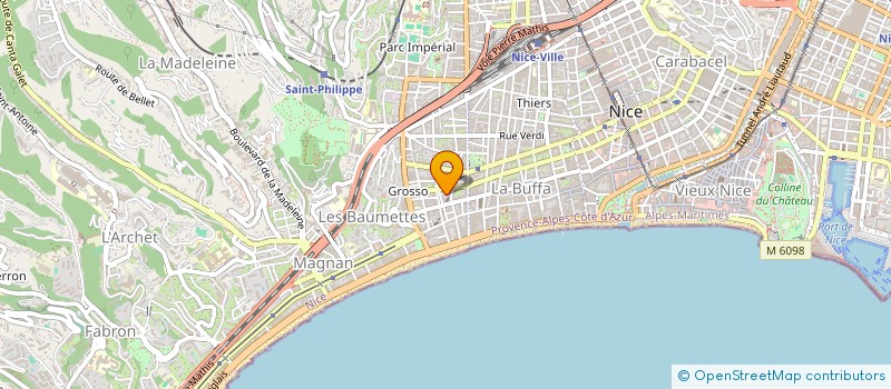 localisation de l'entreprise MADAME MARGARITA SIMONI à NICE