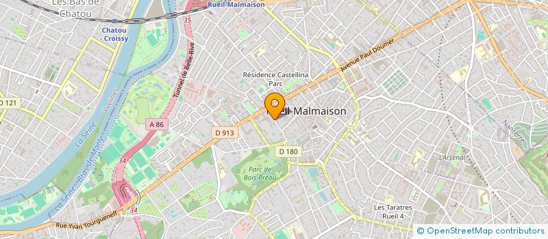 localisation de l'entreprise MADAME MARGARITA VARELI à RUEIL-MALMAISON