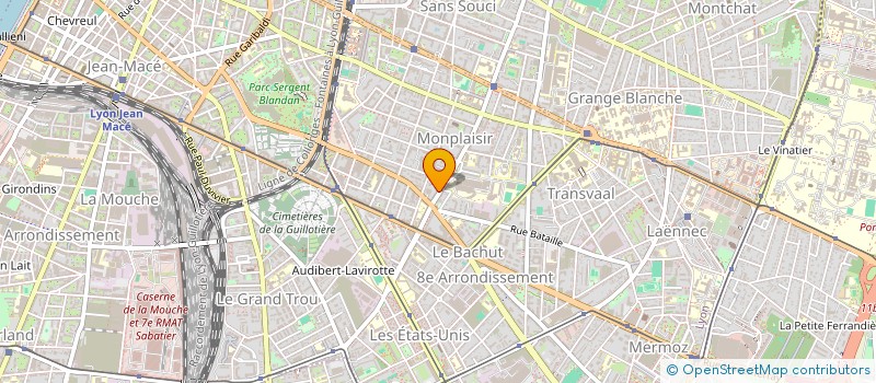 localisation de l'entreprise MADAME MARGARITA YORDANOVA  LYON