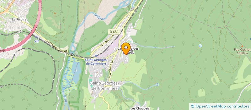 localisation de l'entreprise MADAME MARGAUX ALFOCEA  SAINT-GEORGES-DE-COMMIERS