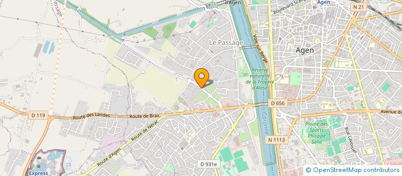 localisation de l'entreprise MADAME MARGAUX ALTMEYER  TONNEINS