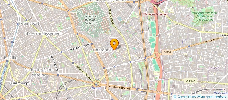 localisation de l'entreprise MADAME MARGAUX AMARE  PARIS