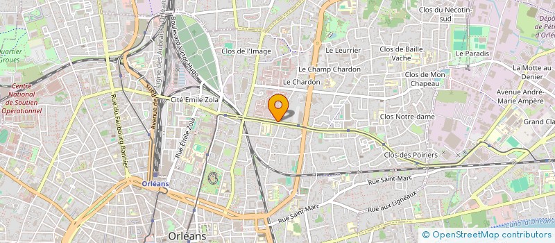 localisation de l'entreprise MADAME MARGAUX AUBRY à ORLEANS