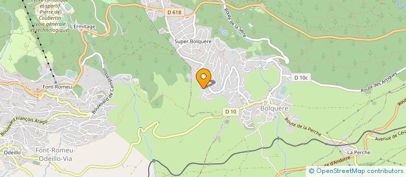 localisation de l'entreprise MADAME MARGAUX BALAGUER  SAILLAGOUSE