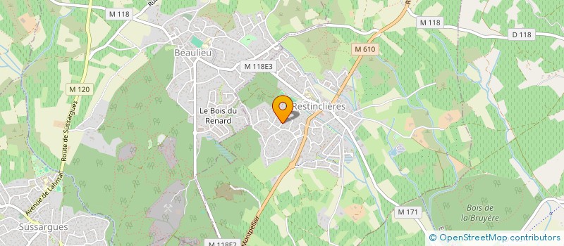 localisation de l'entreprise MADAME MARGAUX BARDOU  RESTINCLIERES