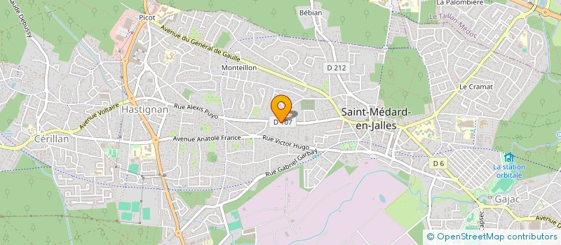 localisation de l'entreprise MADAME MARGAUX BARRE  SAINT-MEDARD-EN-JALLES