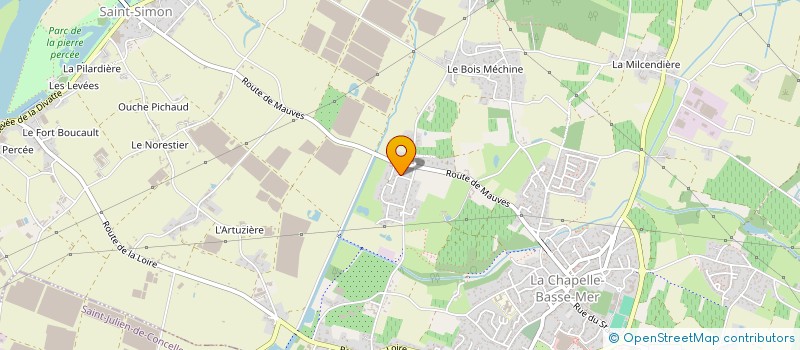 localisation de l'entreprise MADAME MARGAUX BATARD ANNEAU  DIVATTE-SUR-LOIRE